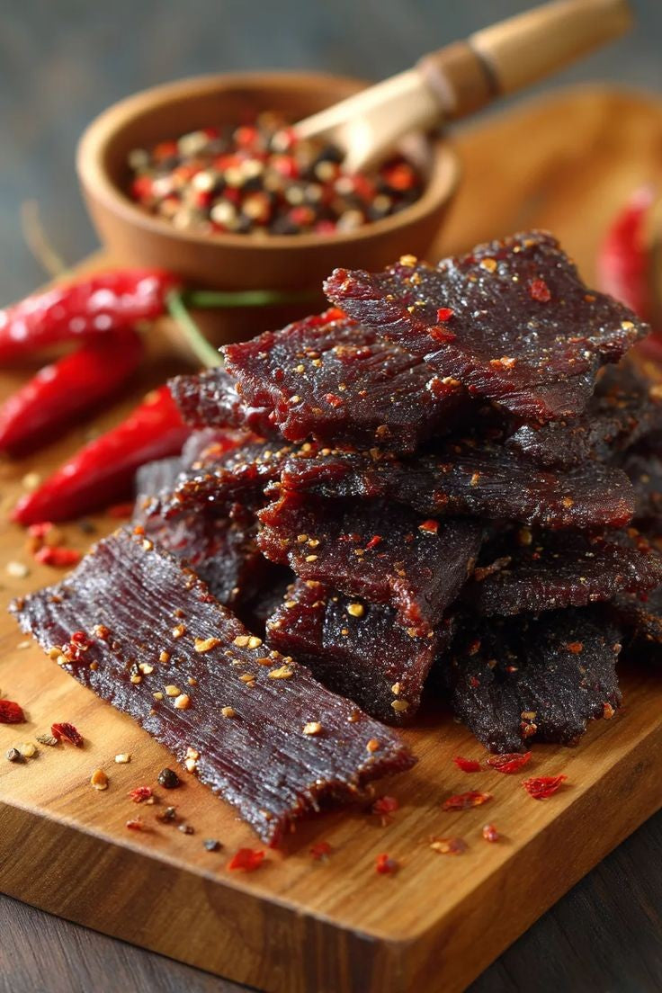 Beef Jerky served